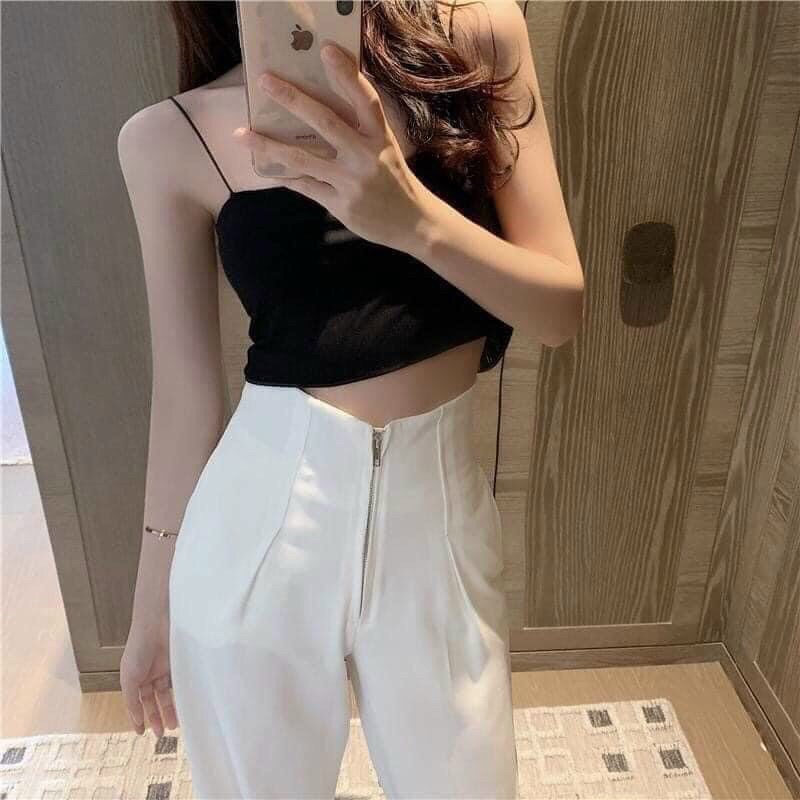 QUẦN TÂY ỐNG RỘNG SIÊU DÀI 99cm ( khoá trước)