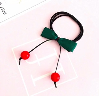 Cột tóc, dây buộc tóc nơ trái chery bé xinh