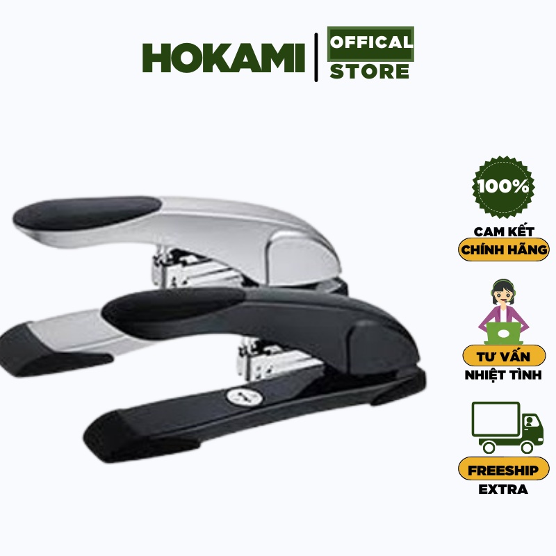 Dập ghim đại Deli  đạn ghim 23/10-  60 trang/ E0391–màu  Đen ,Trắng - Ghim bấm di động - HOKAMI STORE