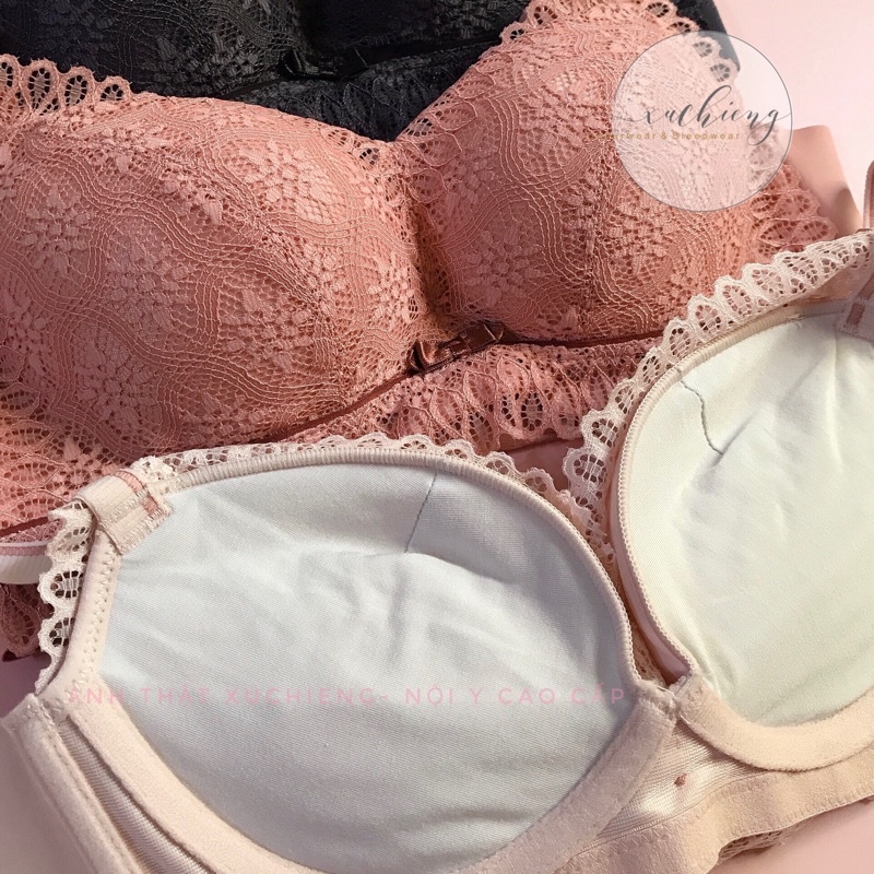 Áo lót không gọng đệm bông dày cup A cho ngực nhỏ, áo bra cao cấp xu chiêng đồ nội y cho chị em 9219 | BigBuy360 - bigbuy360.vn