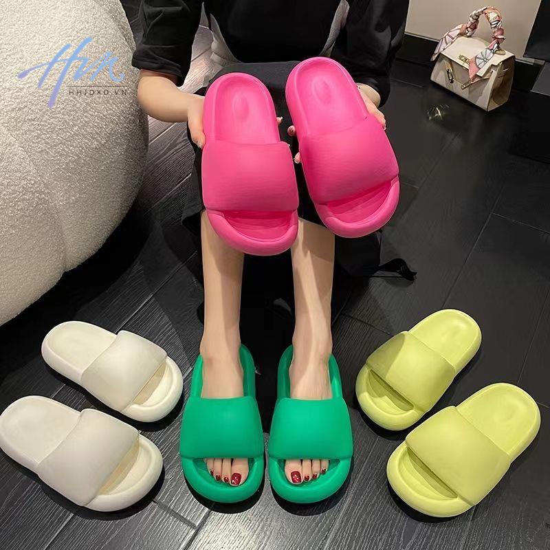 Dép Đi Trong Nhà/Ngoài Trời Không Màu Độ Co Giãn Cao Thời Trang Cho Nữ