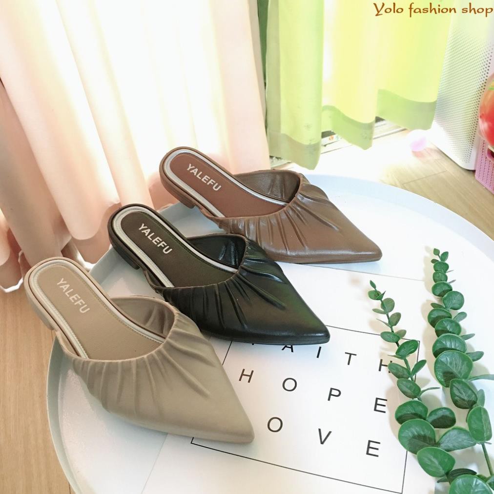Giày sục nhựa đi mưa xêp li xinh xắn siêu mềm êm chân- Hàng QC cao cấp GN4