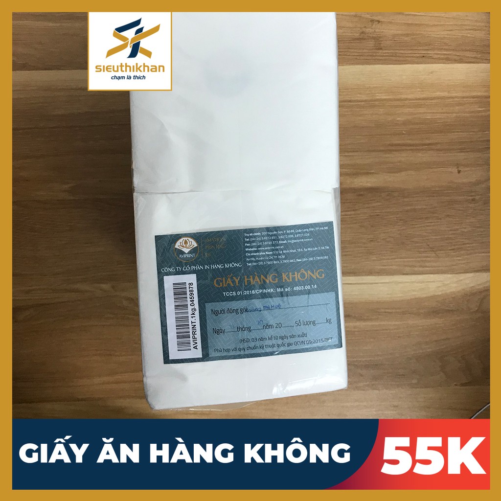 GIẤY ĂN HÀNG KHÔNG KÍCH THƯỚC 23*23CM > GIẤY DAI, MỀM, MỊN | SIÊU THỊ KHĂN