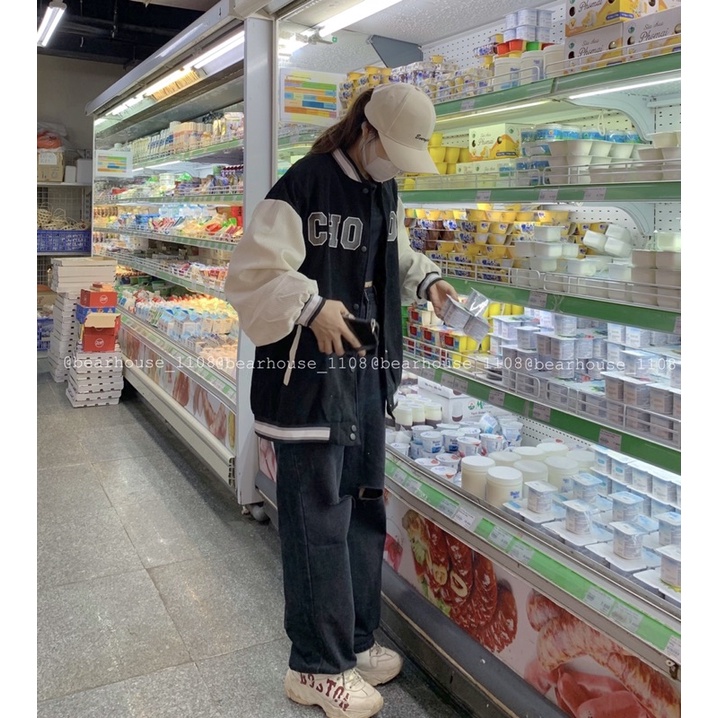 🌱 ÁO KHOÁC NỈ NHUNG BOMBER *CHOOSE* 🌱 | BigBuy360 - bigbuy360.vn