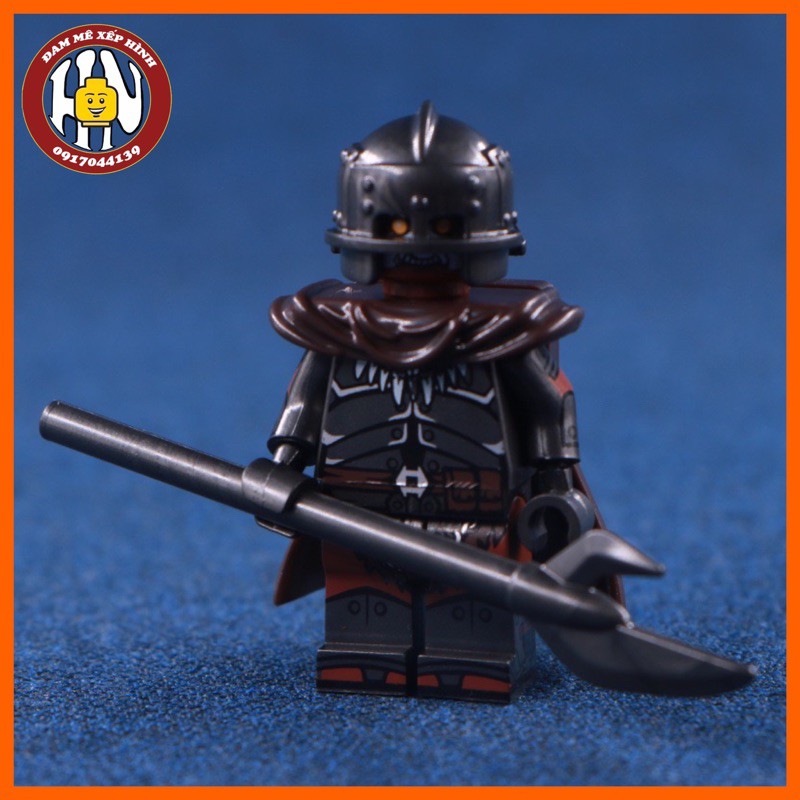 Đồ chơi xếp hình - KT1033 - XP 254 &gt; 261 - lính quỷ Orc - Trung Cổ - Hàng cao cấp Minifigure !