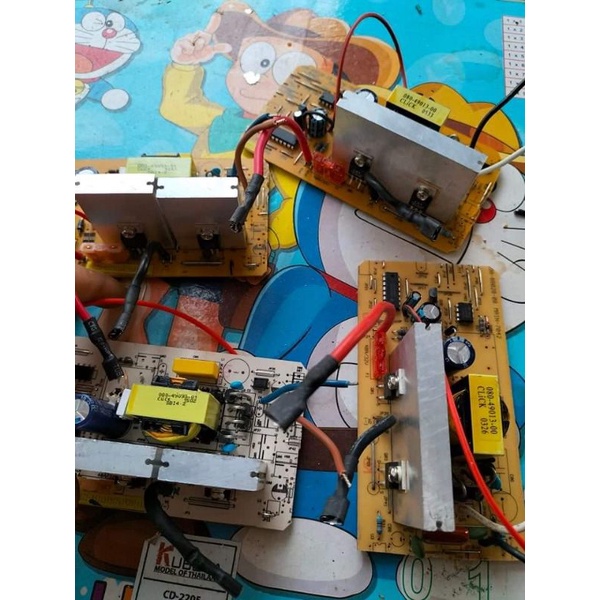 Mạch tg500 mod sẵn và tg500zin .thắp sáng bóng đèn hoặc chạy quạt
