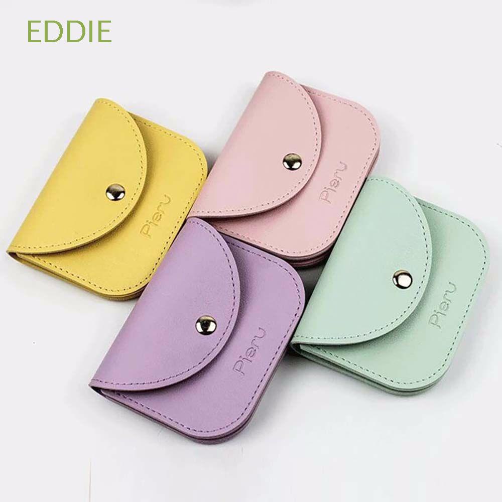 Ví cầm tay mini vải da mềm nhiều màu sắc đựng tiền / tai nghe / son môi mang theo du lịch di động cho nam và nữ