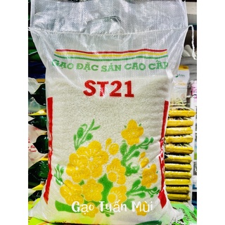 Gạo ST21 Dẻo Thơm ,Mềm Ngọt Cơm (Bao 10KÝ)