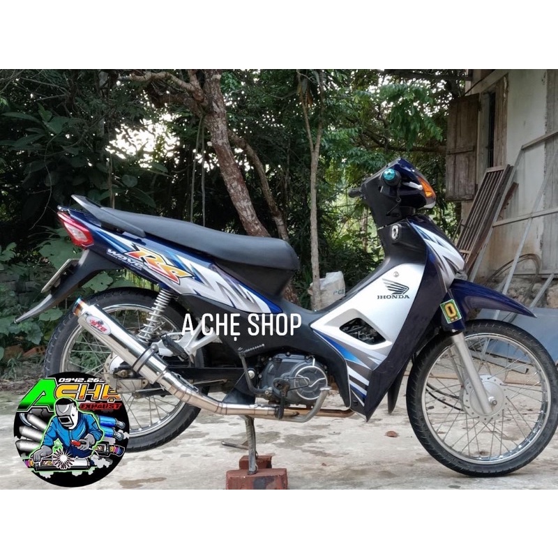 Pô STB + Cổ 2 Khúc WAVE BLADE WAVE S WAVE RSX110