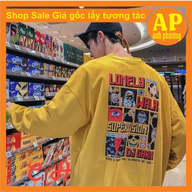 Áo phông bo tay bo gấu Lonely‍🌈chất dày dặn from thụng unisex‍🌈mềm mại không bám bụi‍🌈không nhăn co giãn tốt‍🌈 | BigBuy360 - bigbuy360.vn