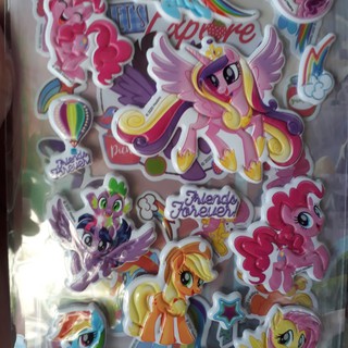 Sticker hình kì lân PONY đáng yêu