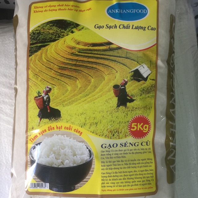 (5kg) Gạo séng cù Điện Biên