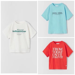 (Zara chính hãng) Áo phông cotton mền cho bé vợt sale