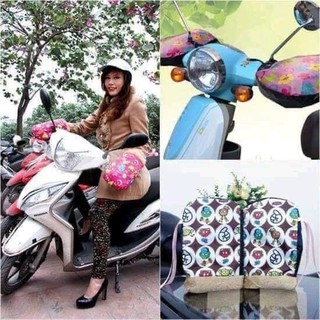 Găng tay đi xe máy mùa đông, găng tay chống rét, chống mưa, gió lạnh cho người đi xe máy