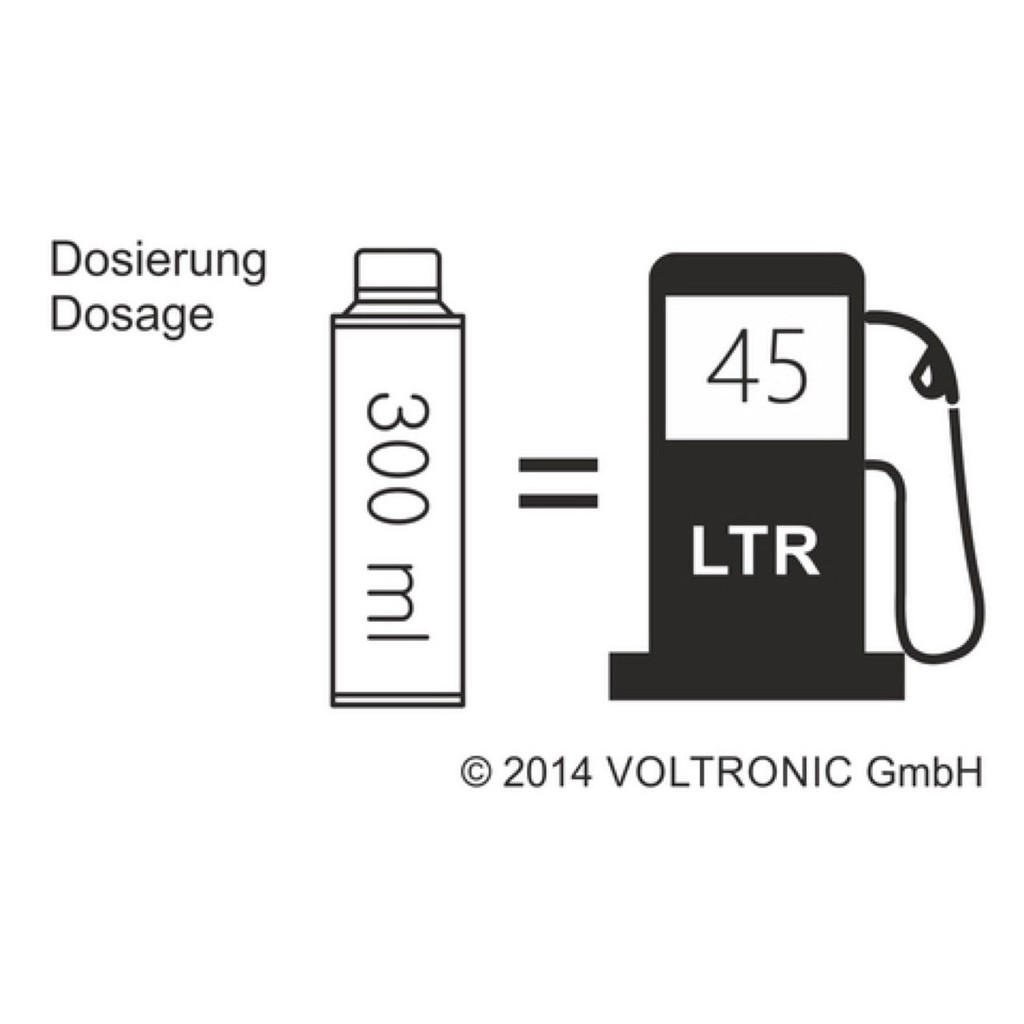 [Combo 24 Chai 0.3L] Phụ gia xăng Voltronic G30 Octane Booster