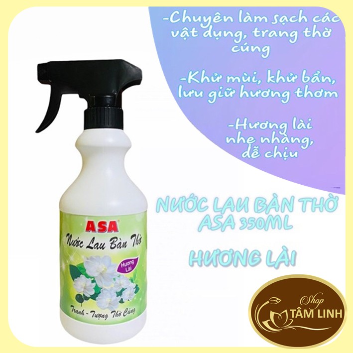 Nước Lau Bàn Thờ Loại ASA 350 ml