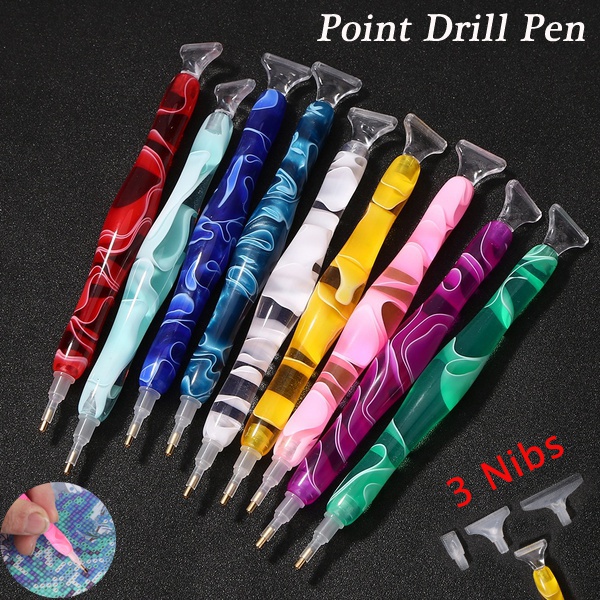 Bút Làm Tranh Đính Đá 5D Bằng Nhựa resin Độc Đáo DIY