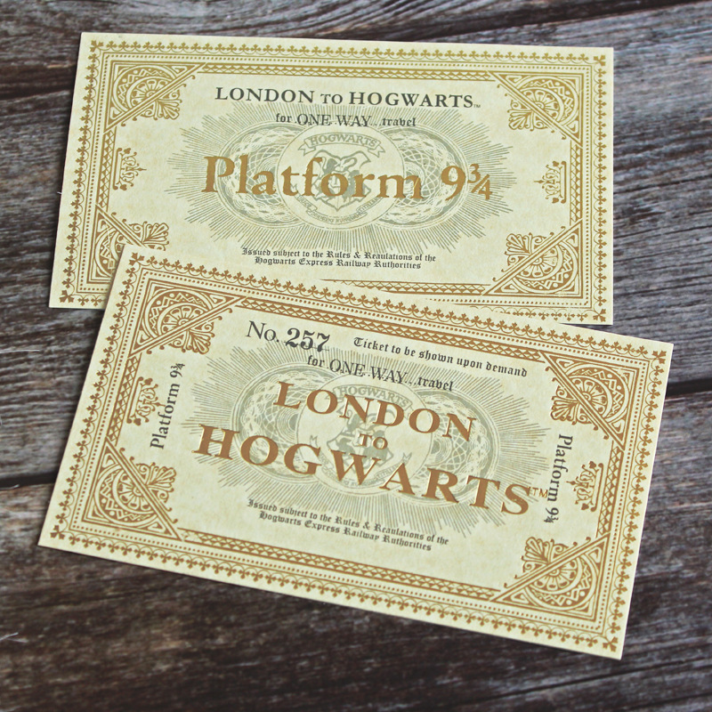 Tấm Hình Dán Phim Harry Potter 9 Và 3 / 4