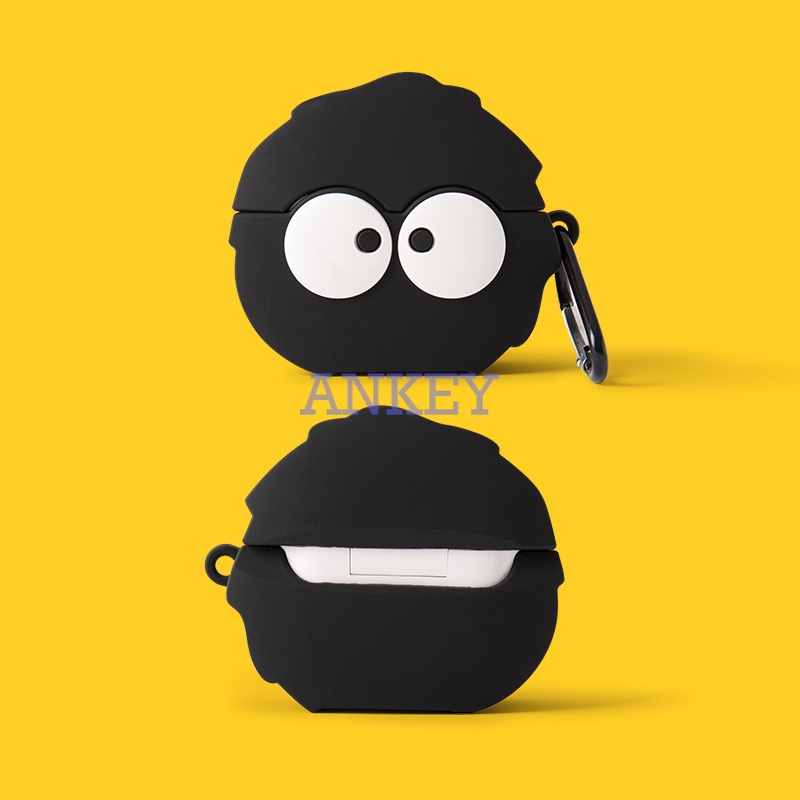 JBL Wave Beam Earbuds Case Cartoon Duck Earphone Silicone Case Earbuds Waterproof Shockproof Soft Protective Headphone Cover Headset Skin with Hook