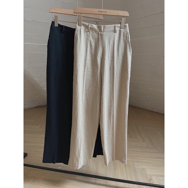 Quần Linen suông dài, nhập Hàn Quốc