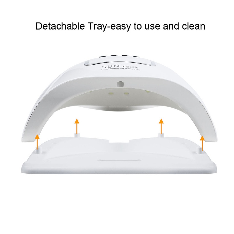 Đèn LED UV Hong Khô Móng Tay Thông Minh 4 Chế Độ Hẹn Giờ Chuyên Nghiệp