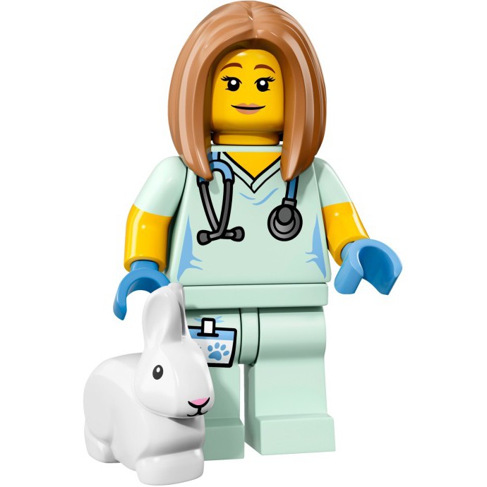 LEGO Minifigures Bác Sĩ Thú Y Veterinarian 71018 Series 17