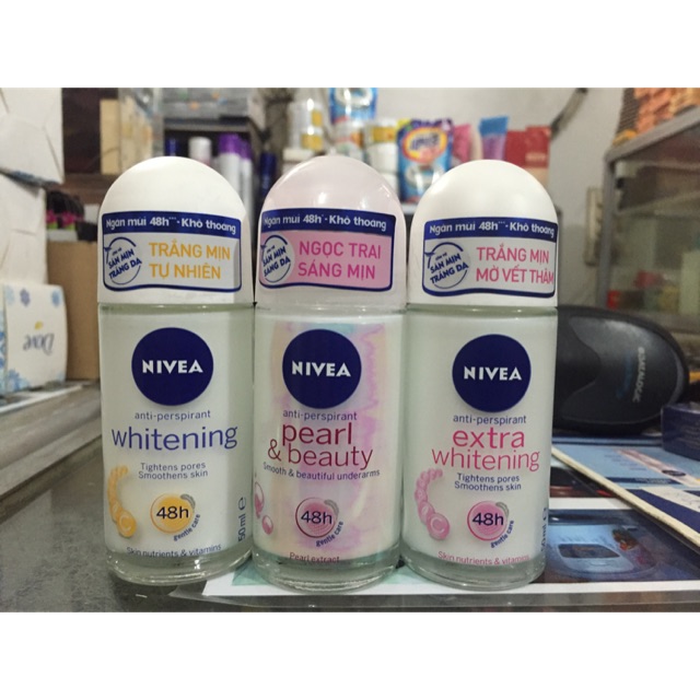 Lăn khử mùi nivea 50ml các loại