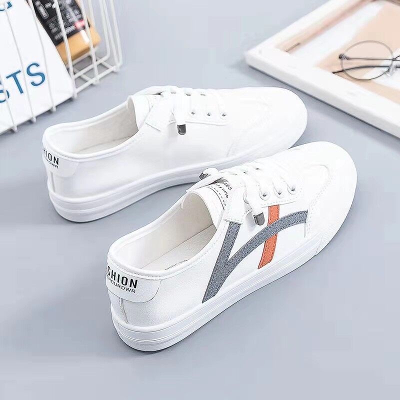 Đôi giày đế phẳng thiết kế thông thoáng thời trang thường ngày cho nữ sinh