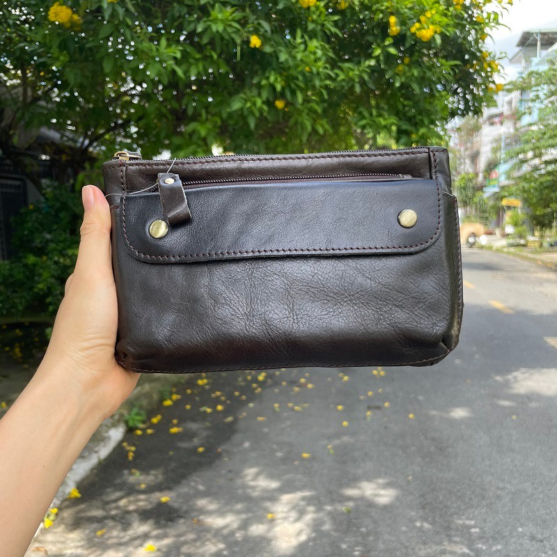 TÚI BAO TỬ DA BÒ CAO CẤP THỜI TRANG BT15