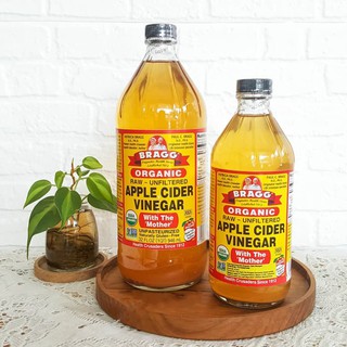 Giấm Táo hữu cơ Bragg 473ml