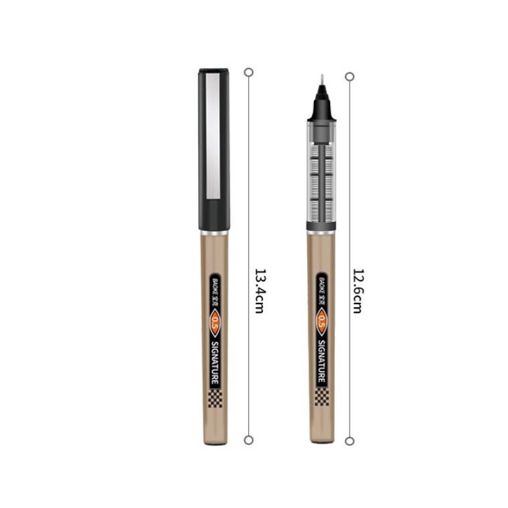 Bút lông kim mực gel nước Signature Baoke BK111 ngòi 0.5mm