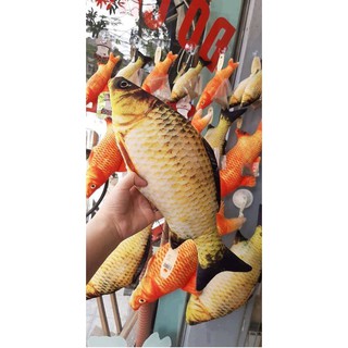 Cá nhồi bông cho chó mèo các size