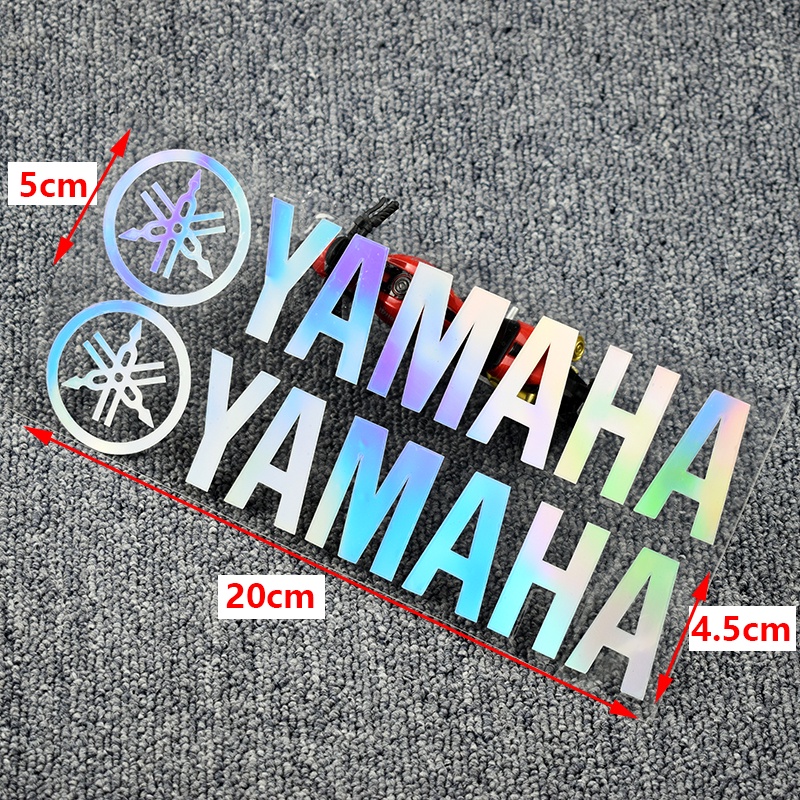 Miếng Dán Phản Quang 2d Trang Trí Bình Xăng Xe Mô Tô yamaha