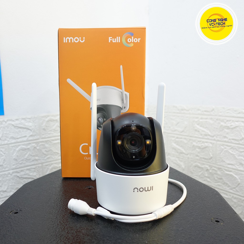 Camera Wifi ngoài trời IMOU CRUISER 4MP IPC-S42FP, có màu ban đêm, xoay 360 độ, chính hãng bảo hành 24 tháng