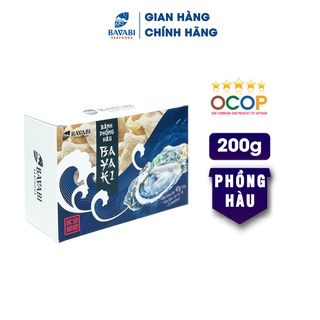 Hộp Bánh Phồng Hàu BAVABI 200g Đặc Sản Vân Đồn Quảng Ninh