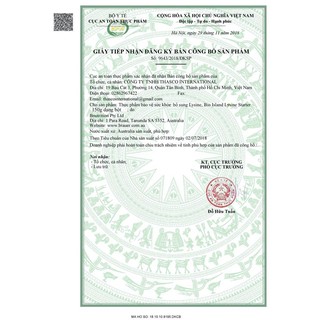 Lysine BioIsland Úc tăng chiều cao, hỗ trợ an ngon (Dạng bột)