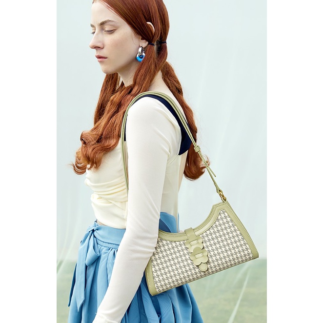 Túi xách nữ thời trang Nucelle sang trọng phối charm hoa ViAnh Store 1172036