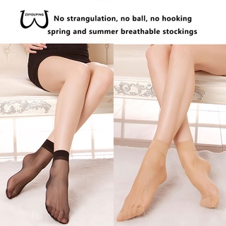 Vớ Mỏng Tàng Hình Chống Ẩm Chống Móc Chống Mài Mòn Màu Đen / Nude Dành Cho Nữ