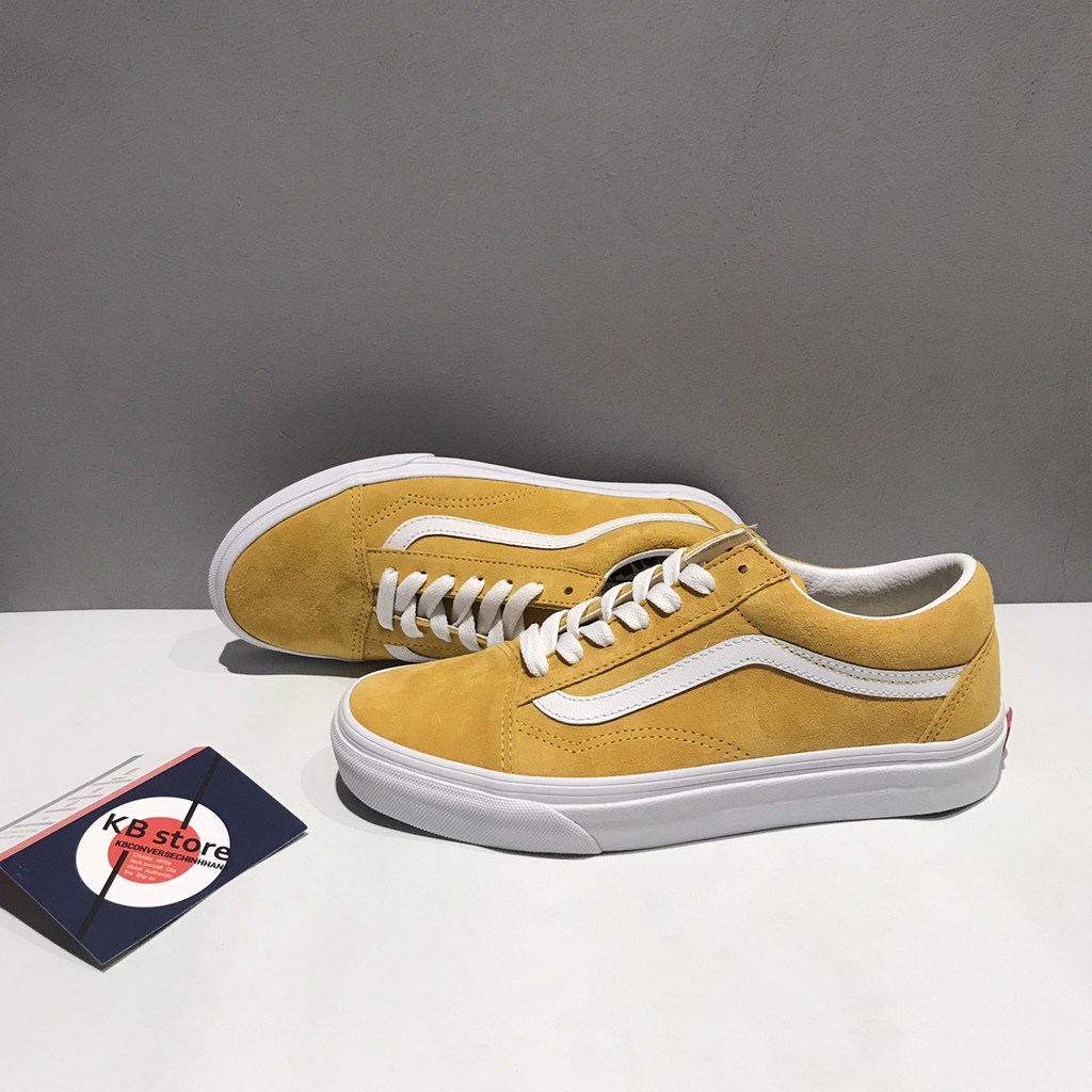 Giày Vans Old Skool vàng nghệ