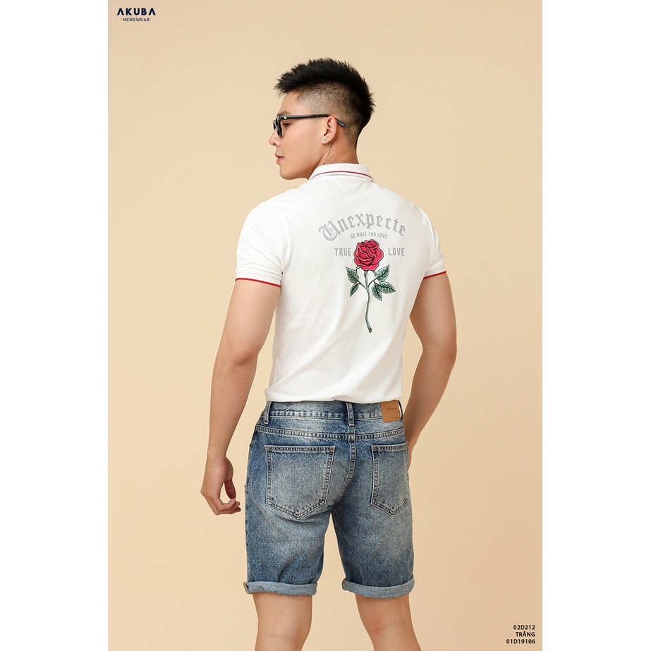 Áo Polo Nam Trơn Cao Cấp AKUBA | 02D212