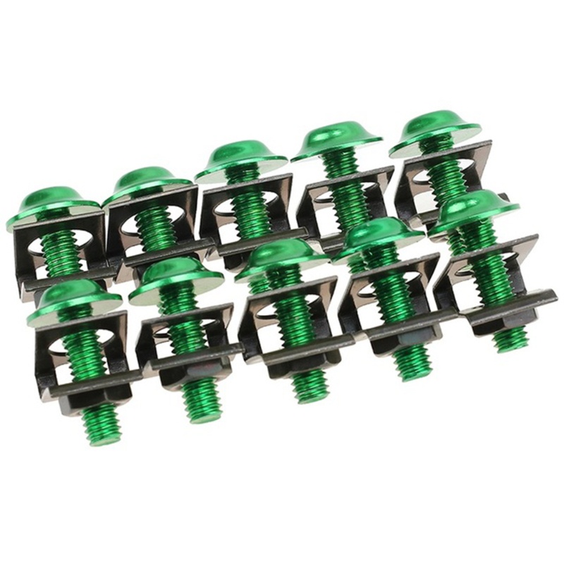 Set 10 Bu Lông M6 6mm Đa Năng Dành Cho Xe Mô Tô