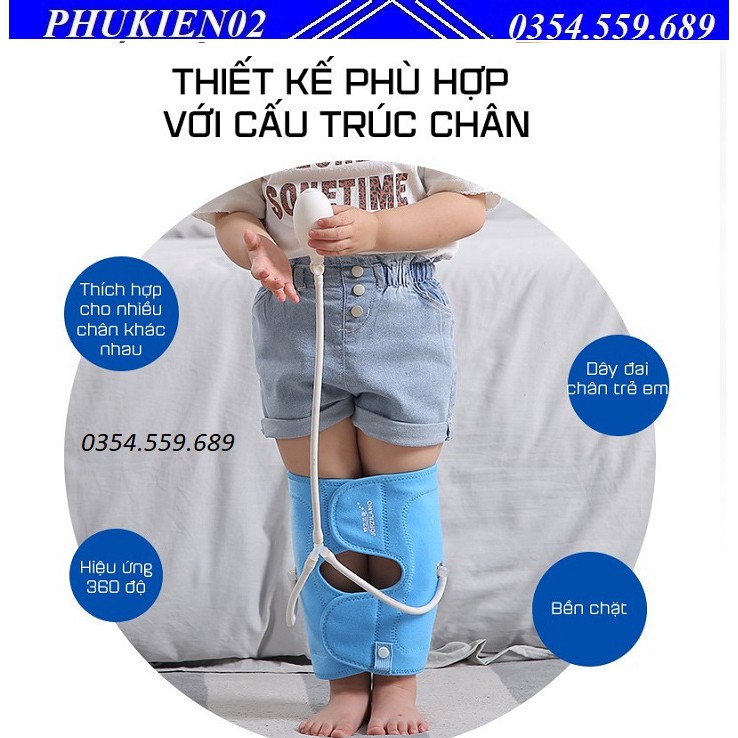 Đai Nắn Thẳng Chân Bằng Áp Suất Hơi Chữa Chân Vòng Kiềng Cho Bé Cao Cấp Jorzilano