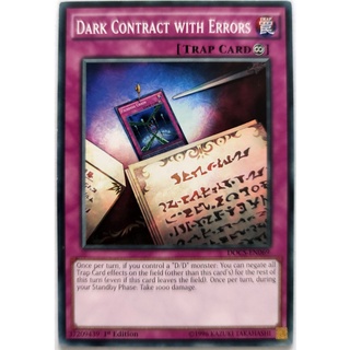 [Thẻ Yugioh] Dark Contract with Errors |EN| Common