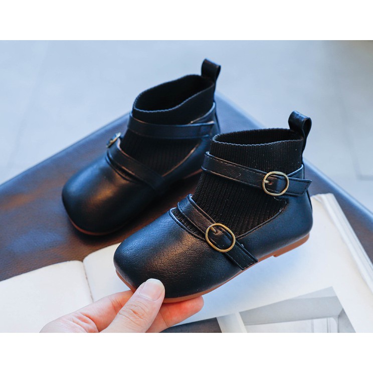 Bốt cổ thun cao cấp cho bé gái mã mới F6-F16