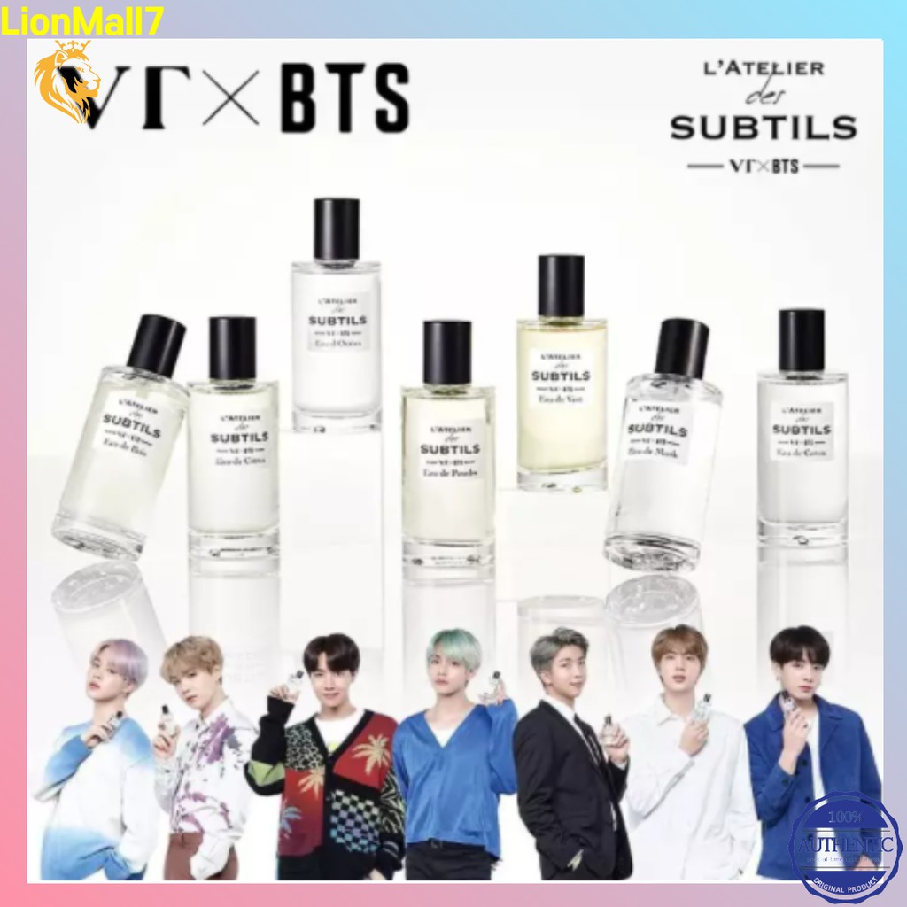 VT COSMETIC (Hàng Mới Về) Nước Hoa Chăm Sóc Da Hương Thơm Đặc Biệt Bts L 'Atelier Des Subtils 50ml