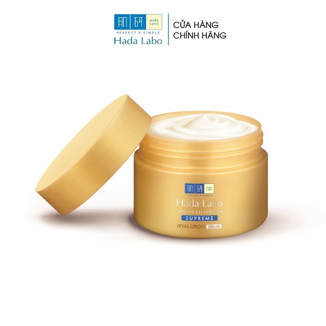 Kem dưỡng ẩm toàn diện Hada Labo Advanced Nourish Supreme Hyaluron Cream 50g