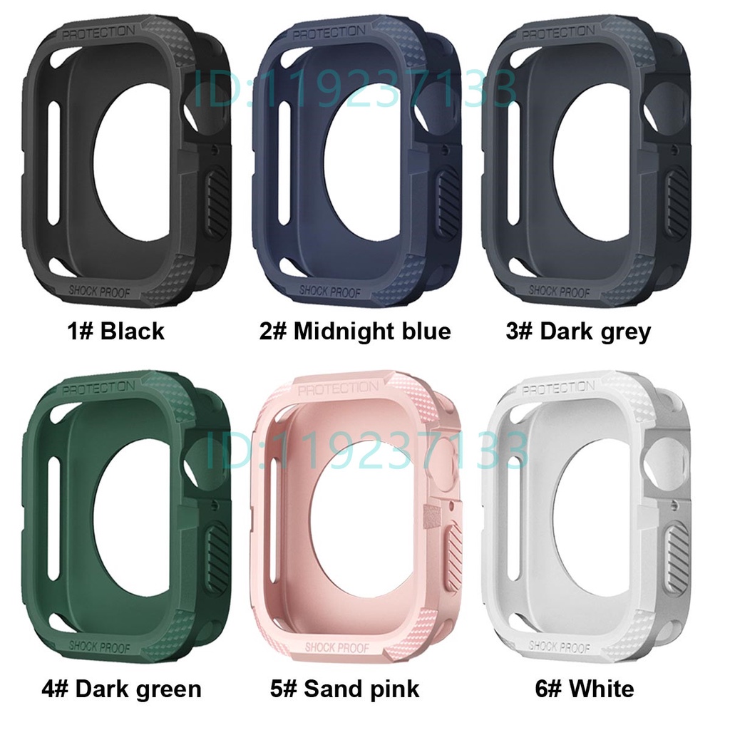 Sturdy Ốp Bảo Vệ TPU Chống Sốc Dành Cho Apple Watch 49mm 45mm 41mm 44mm 40mm 42mm 38mm Ultra / 8 / 7 / SE / 6 / 5 / 4 / 3 / 2 / 1