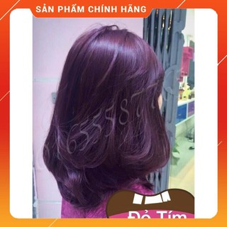 thuốc nhuộm tóc đỏ tím