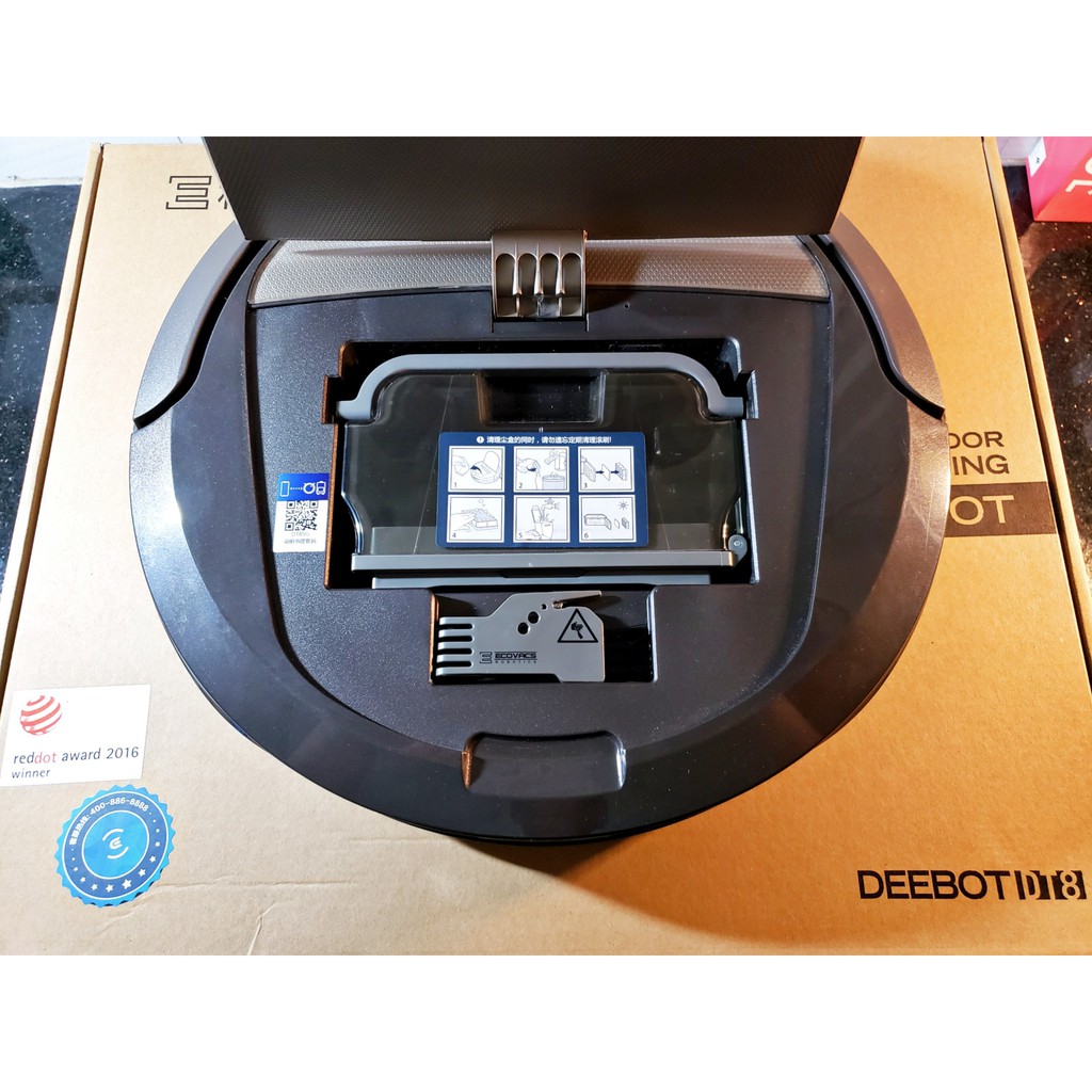 Robot Hút Bụi Lau Nhà Ecovacs Deebot DT85G/DT87G - Hàng Trưng Bày Like New 99%