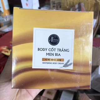Kem body cốt trắng men bia Nicos - Body cốt men bia Nicos Beauty 150g